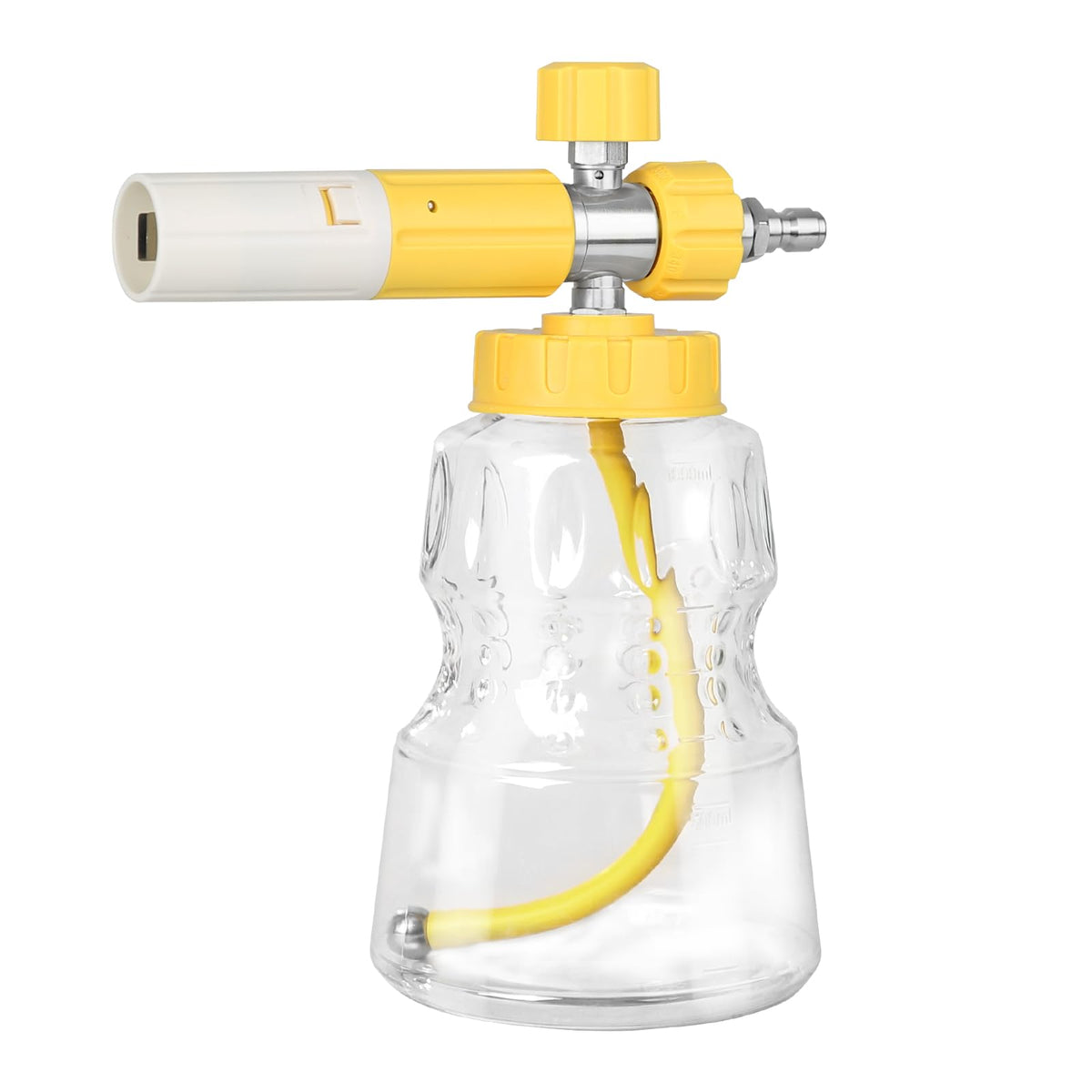 BESHED foam cannon nozzle density for rich, thick foam and deep cleaning.