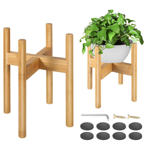 BESHOF stand ideal for balcony and living room plant displays.