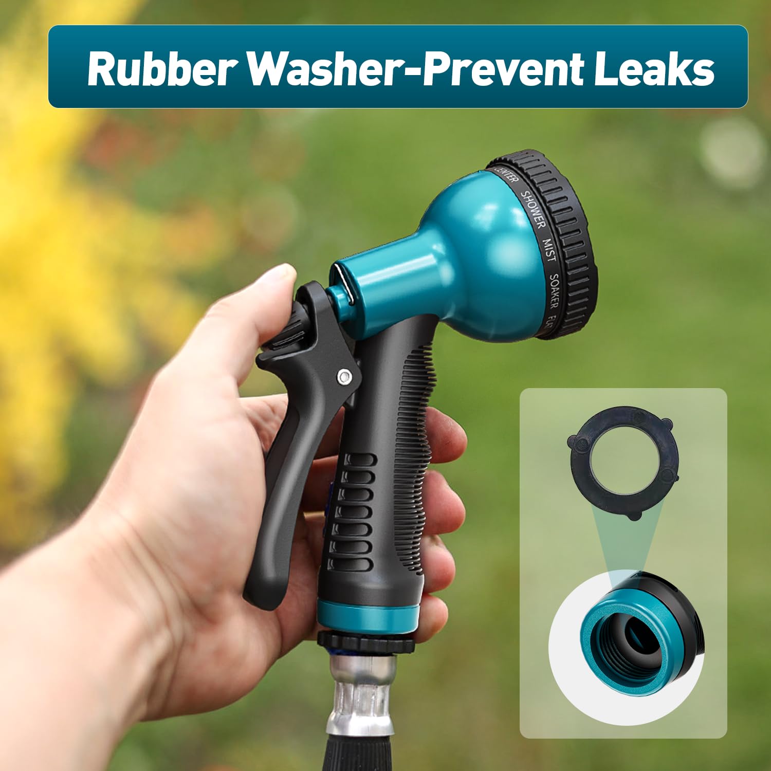 Besiter blue nozzle in garden use enables efficient irrigation for healthy growth.