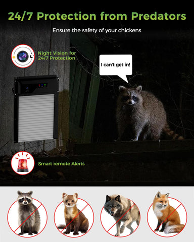 Besly WiFi automatic door powered by 5000mAh battery for field use