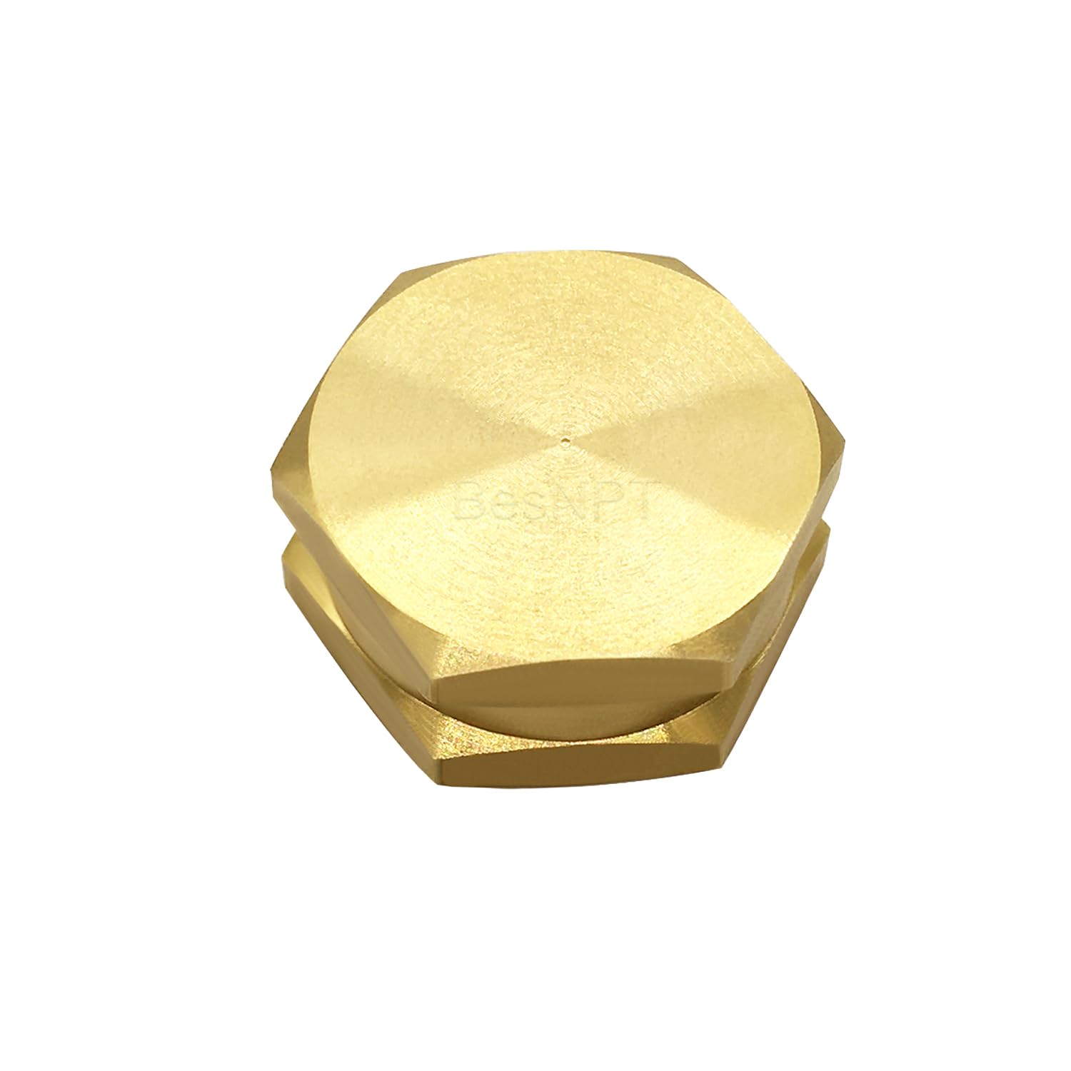 BesNPT end cap provides a tight seal with included washers.