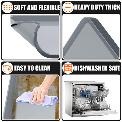 BESSIO easy-clean mat; dishwasher-safe for quick maintenance.