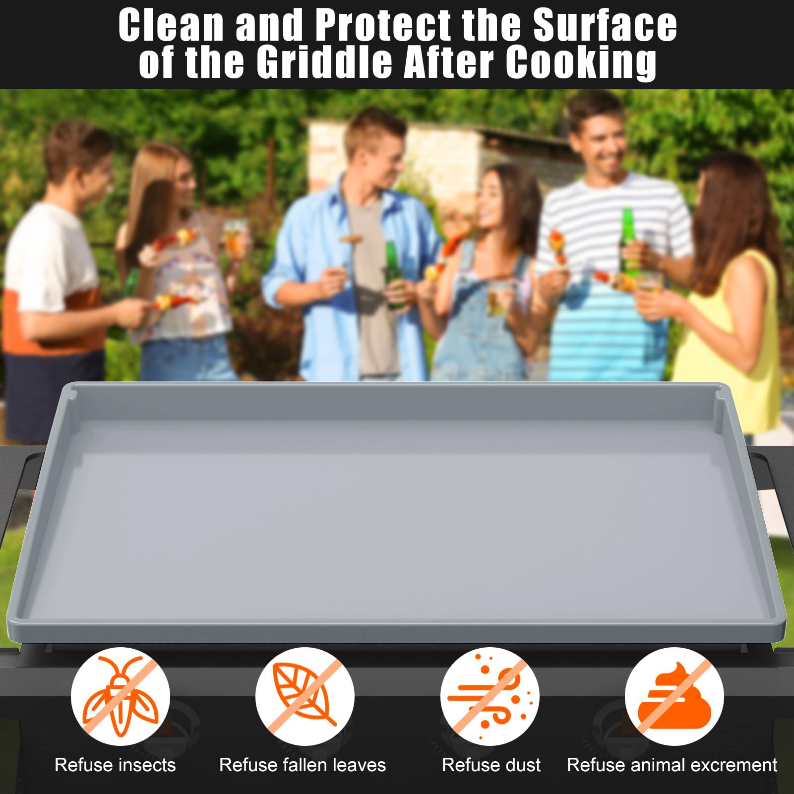 BESSIO full-coverage design shields every corner from pollen and debris.