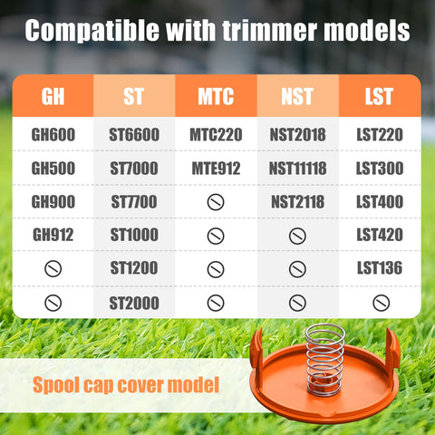 Bessport bundle includes twelve spools and four caps for replacements