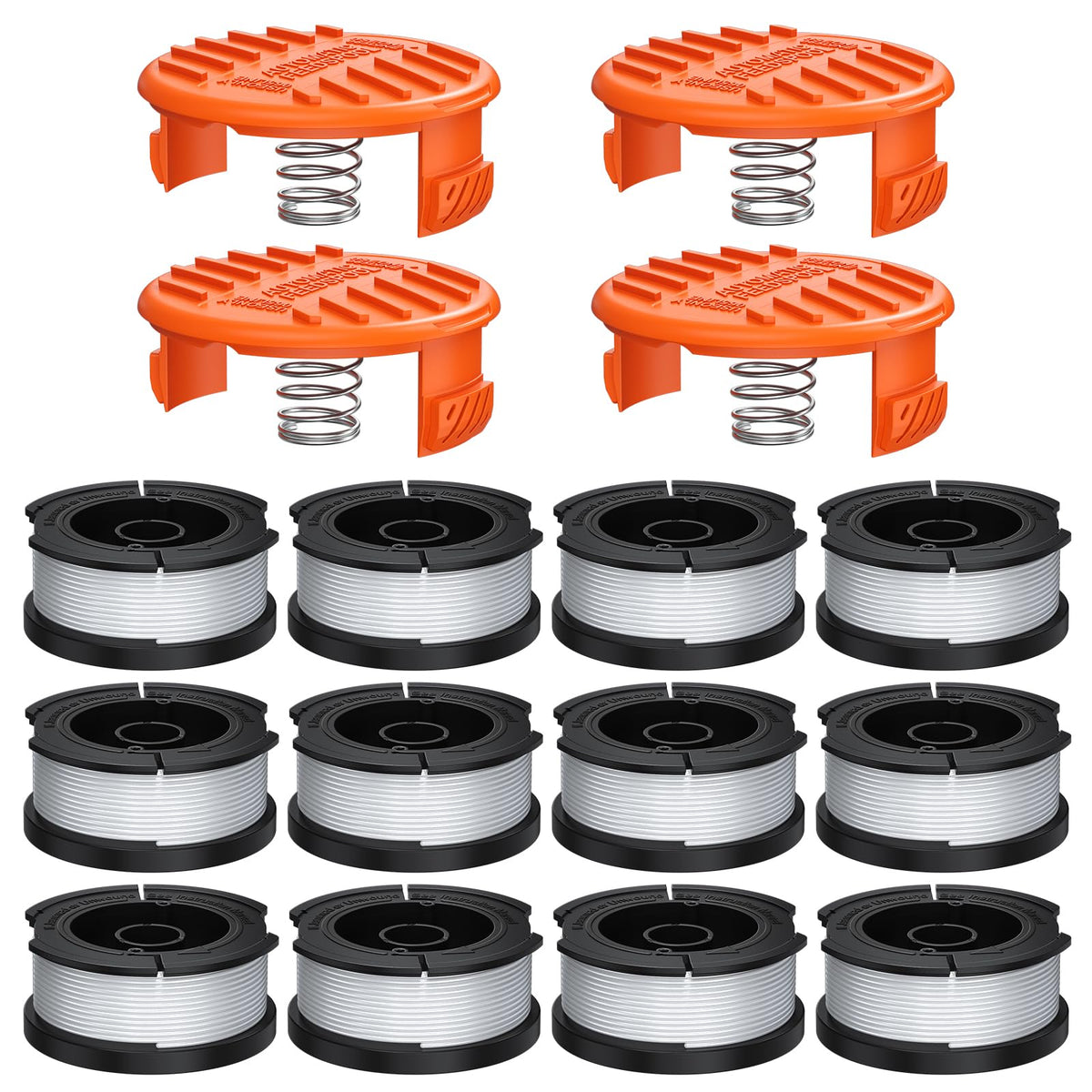 Bessport AF-100 replacement spool showing automatic feed for effortless trimming