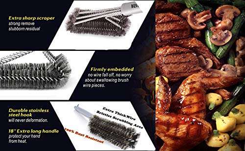 Compatible with Weber, Char-Broil, Big Green Egg and more grills.