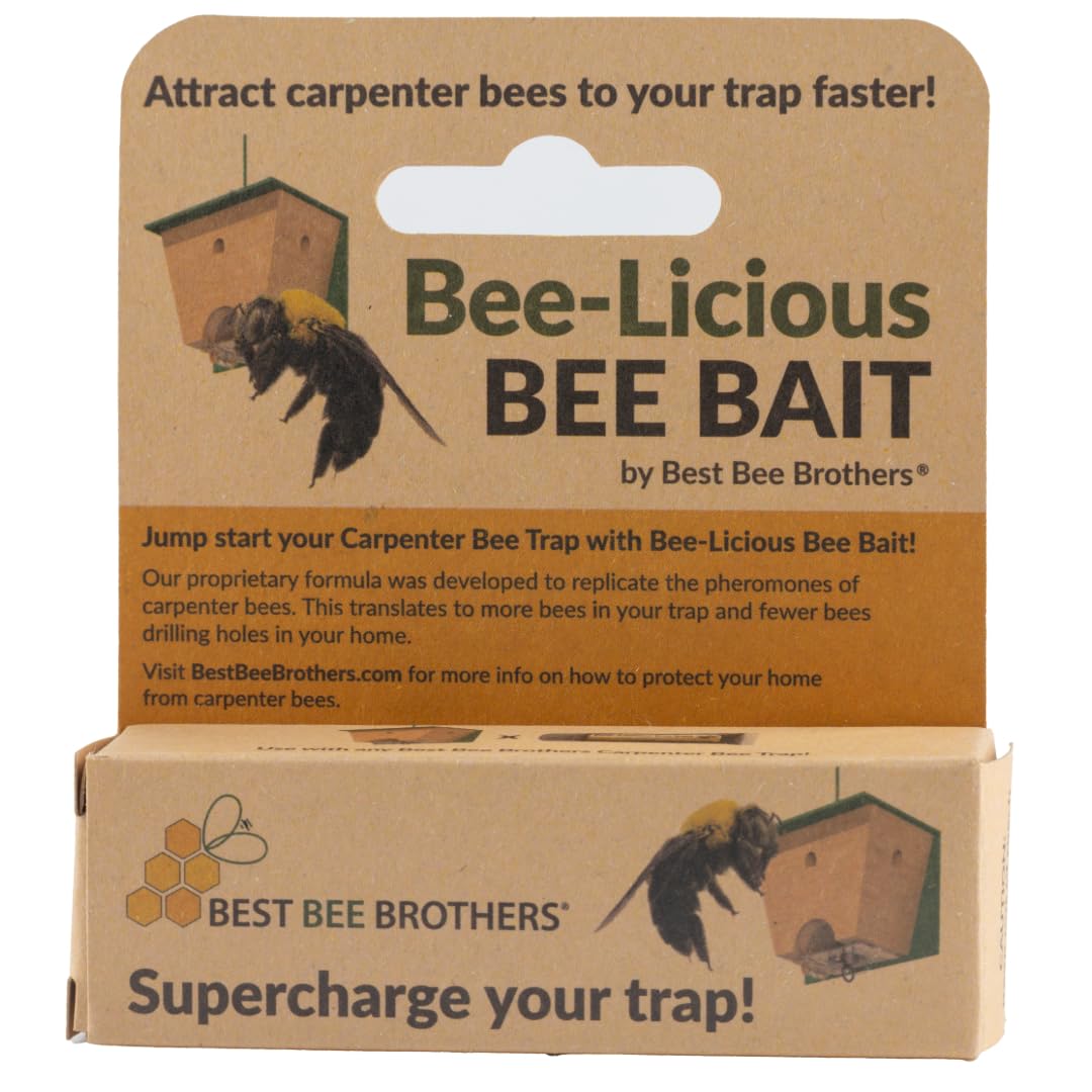 Best Bee Brothers Bee-Licious bait in a 10 ml tube for quick, precise trap application
