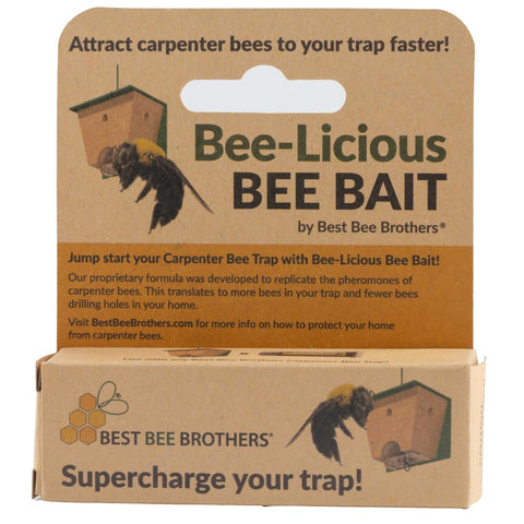 Best Bee Brothers Bee-Licious bait in a 10 ml tube for quick, precise trap application