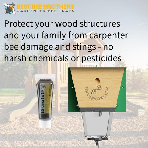 Best Bee Brothers biosignature bait mimics natural cues to attract target bees