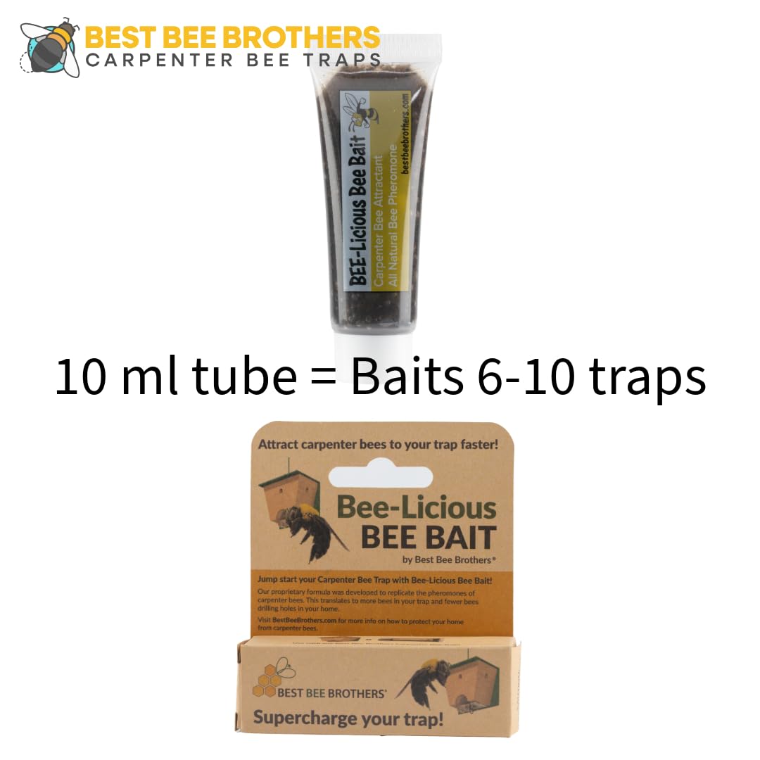 Best Bee Brothers Bee-Licious trap bait dispenses easily for efficient trapping