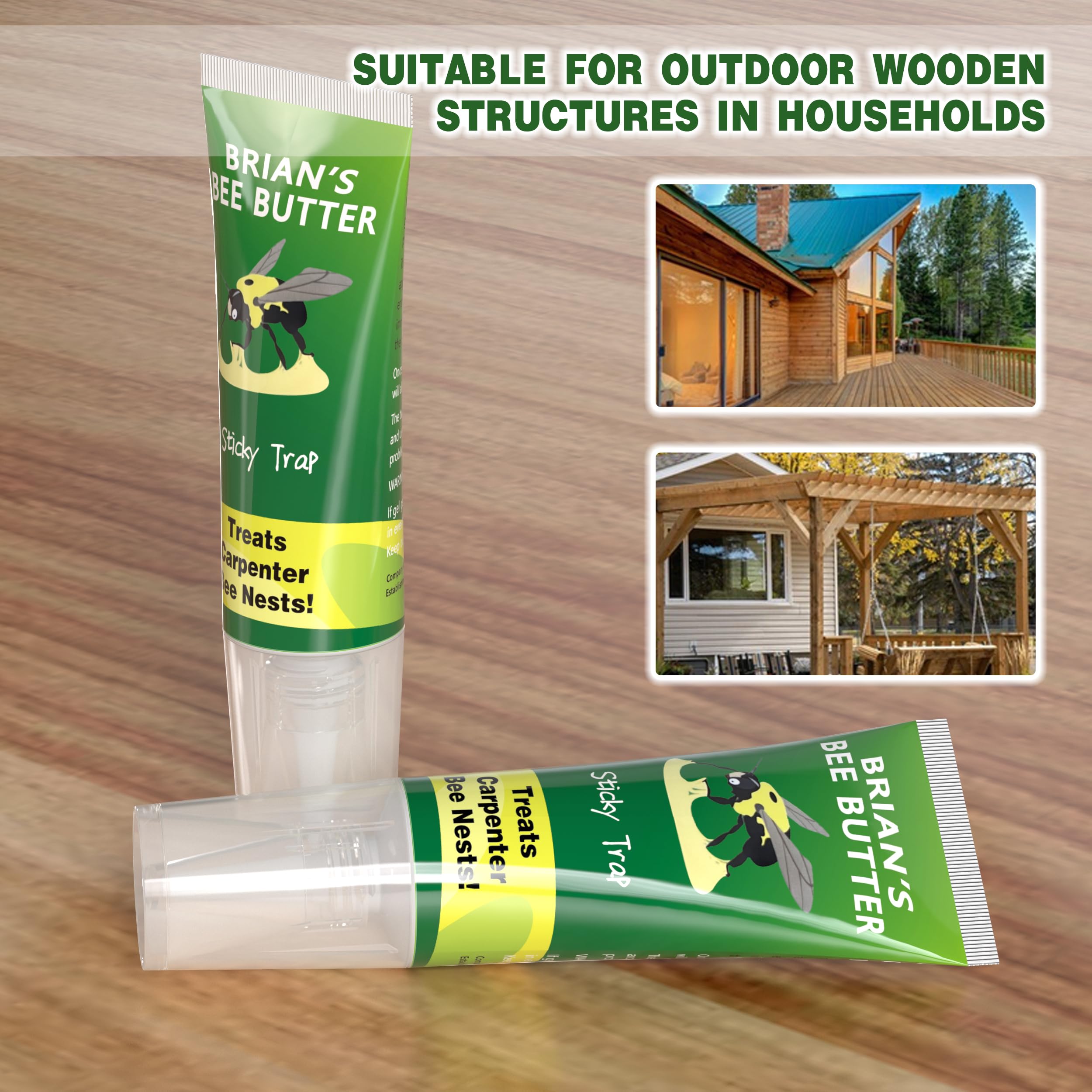 Best Bee Trap easy outdoor installation with 2-pack.