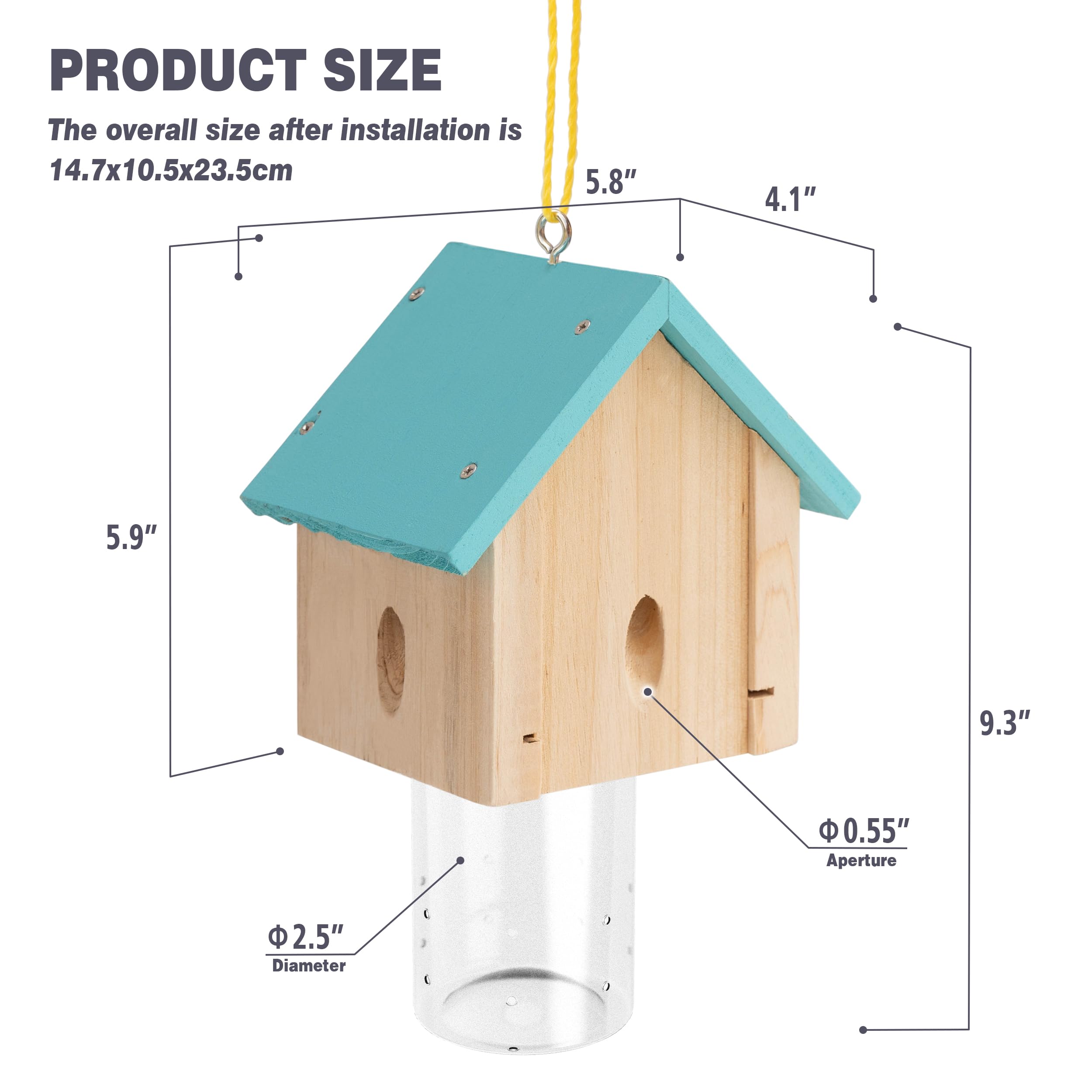 Best Bee Trap placement guide for sun-exposed, above-ground use.
