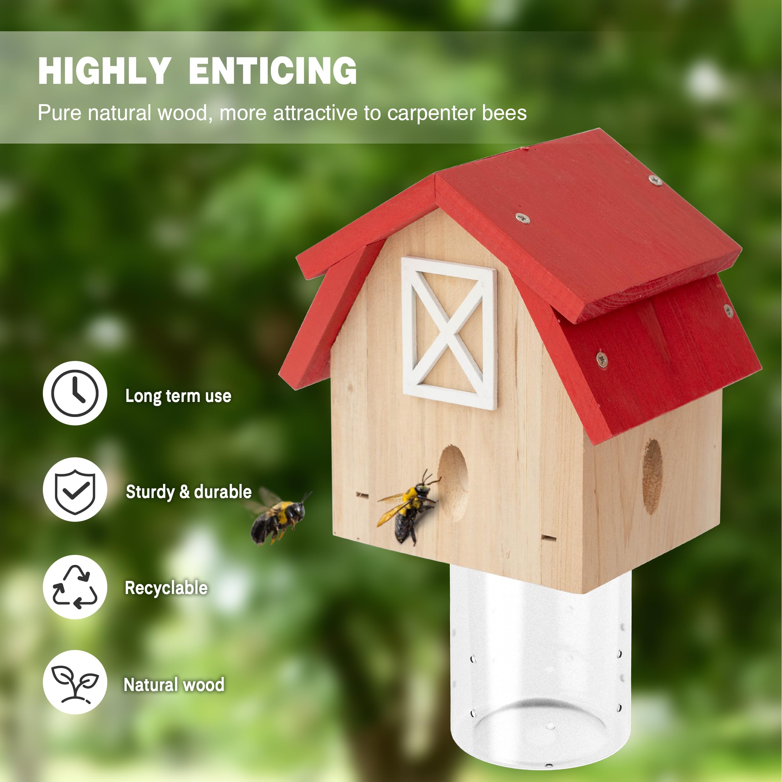 Best Bee Trap removable vault for easy maintenance