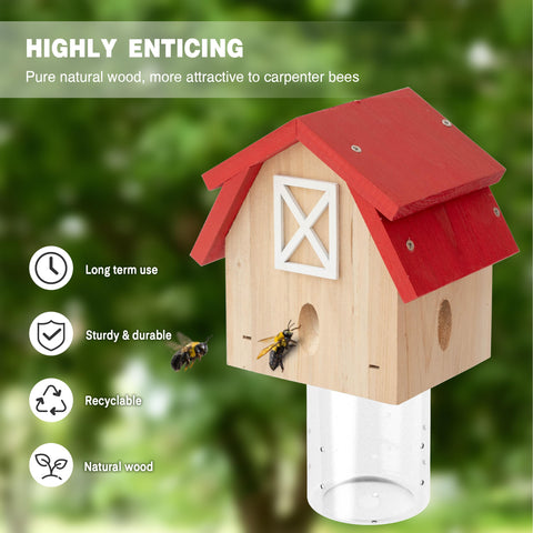 Best Bee Trap removable vault for easy maintenance