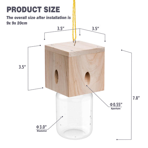 Best Bee Trap screw reinforced frame supports outdoor use