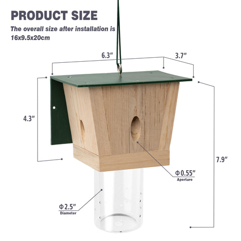 Best Bee Trap weather-resistant design endures rain, sun, and temperature changes.