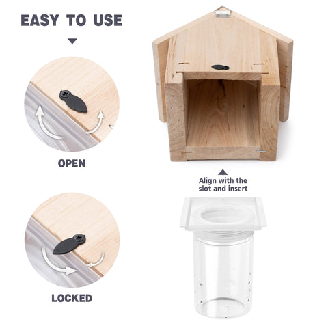 Best Bee Trap weather-resistant outdoor design withstands elements.