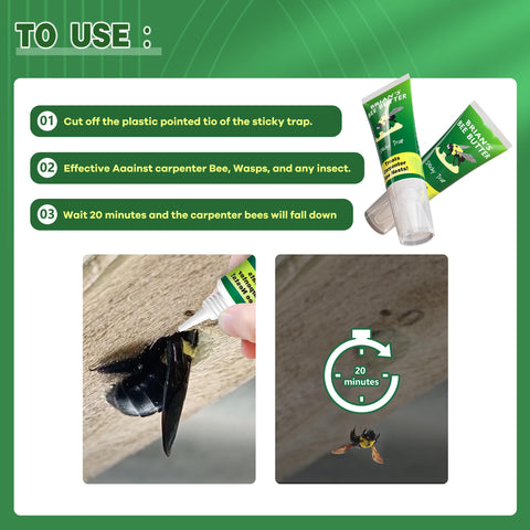 Best Bee Trap wood siding use on exterior structures