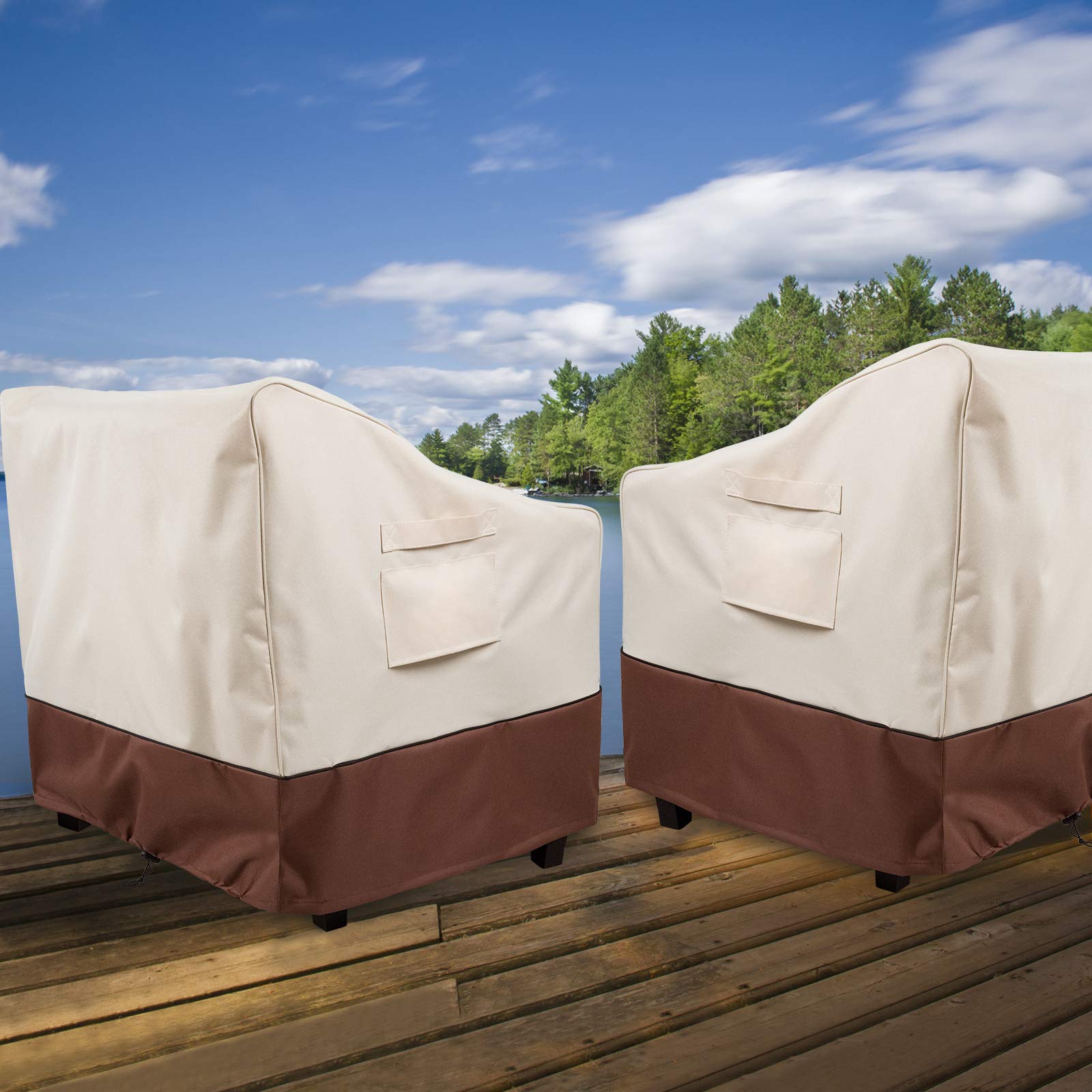 Bestalent 2-pack set keeps multiple chairs protected.