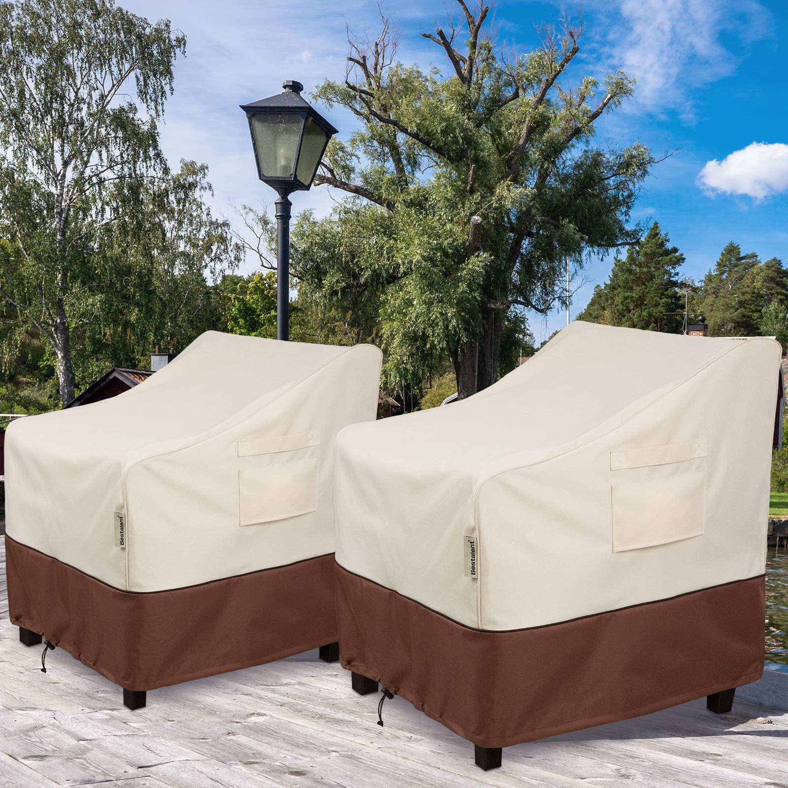 Bestalent chair cover fits chairs up to 36W x 37D x 36H inches