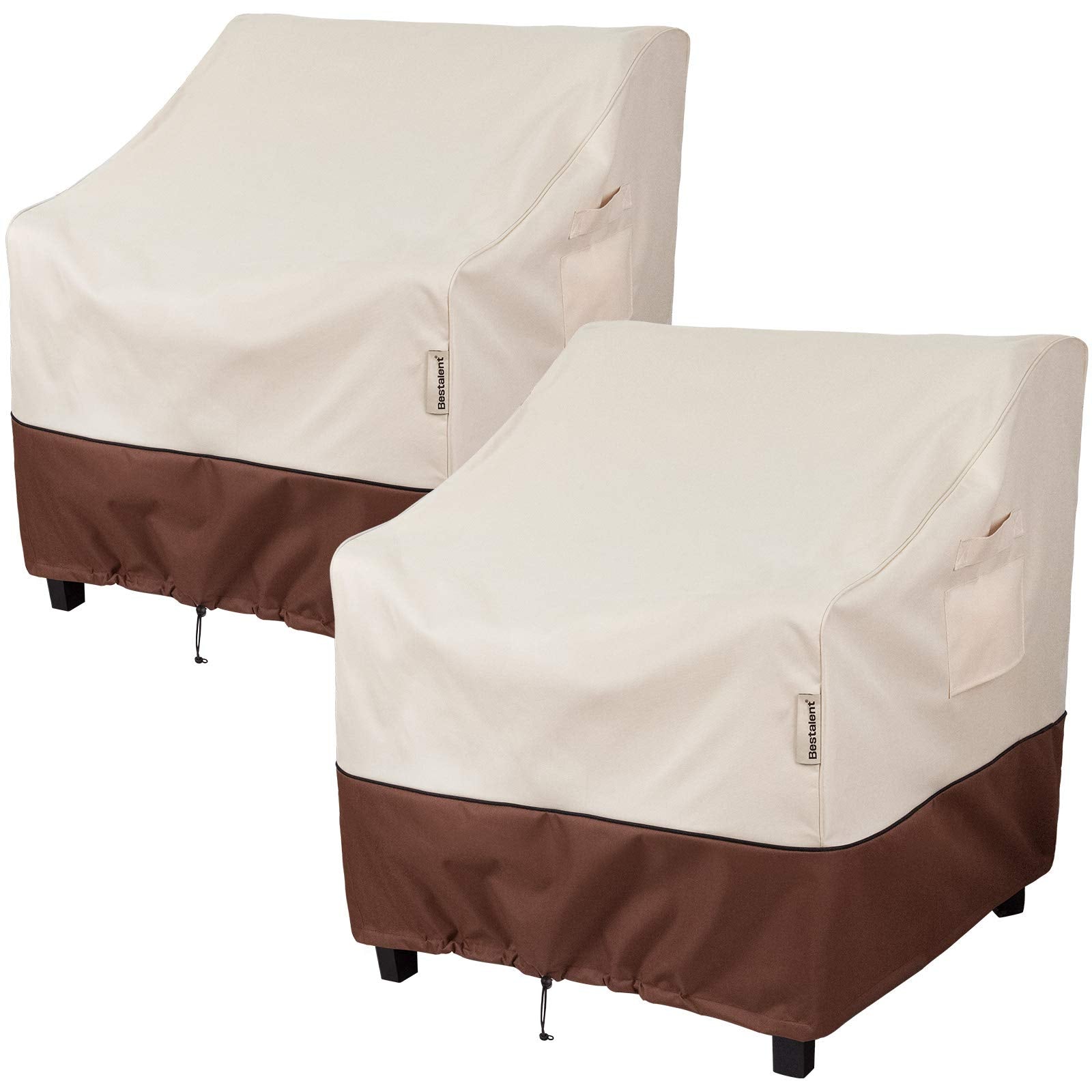 Bestalent patio chair cover providing 4-season protection for outdoor furniture.