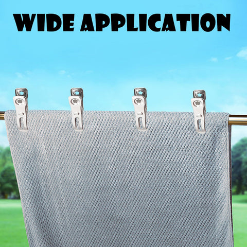 Garden setup uses BESTEEL clips to prevent wind slip on nets.