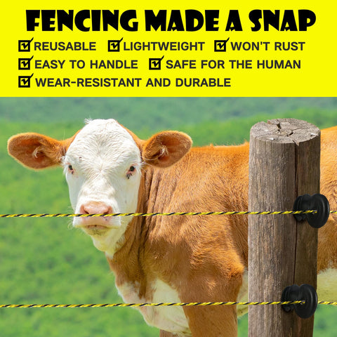 BESTEEL fence-energizer-compatibility works with common energizers for dependable power delivery.
