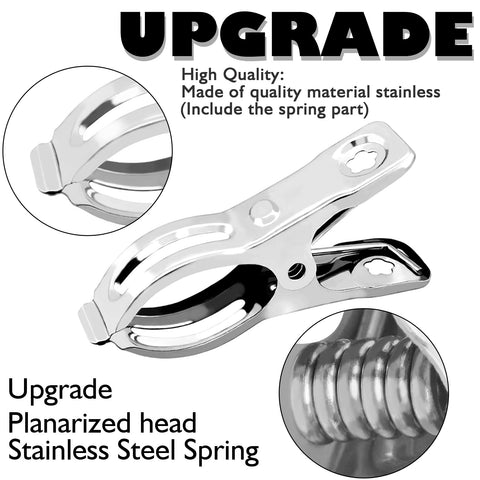 BESTEEL large-opening clip fits various hoop sizes for flexible use