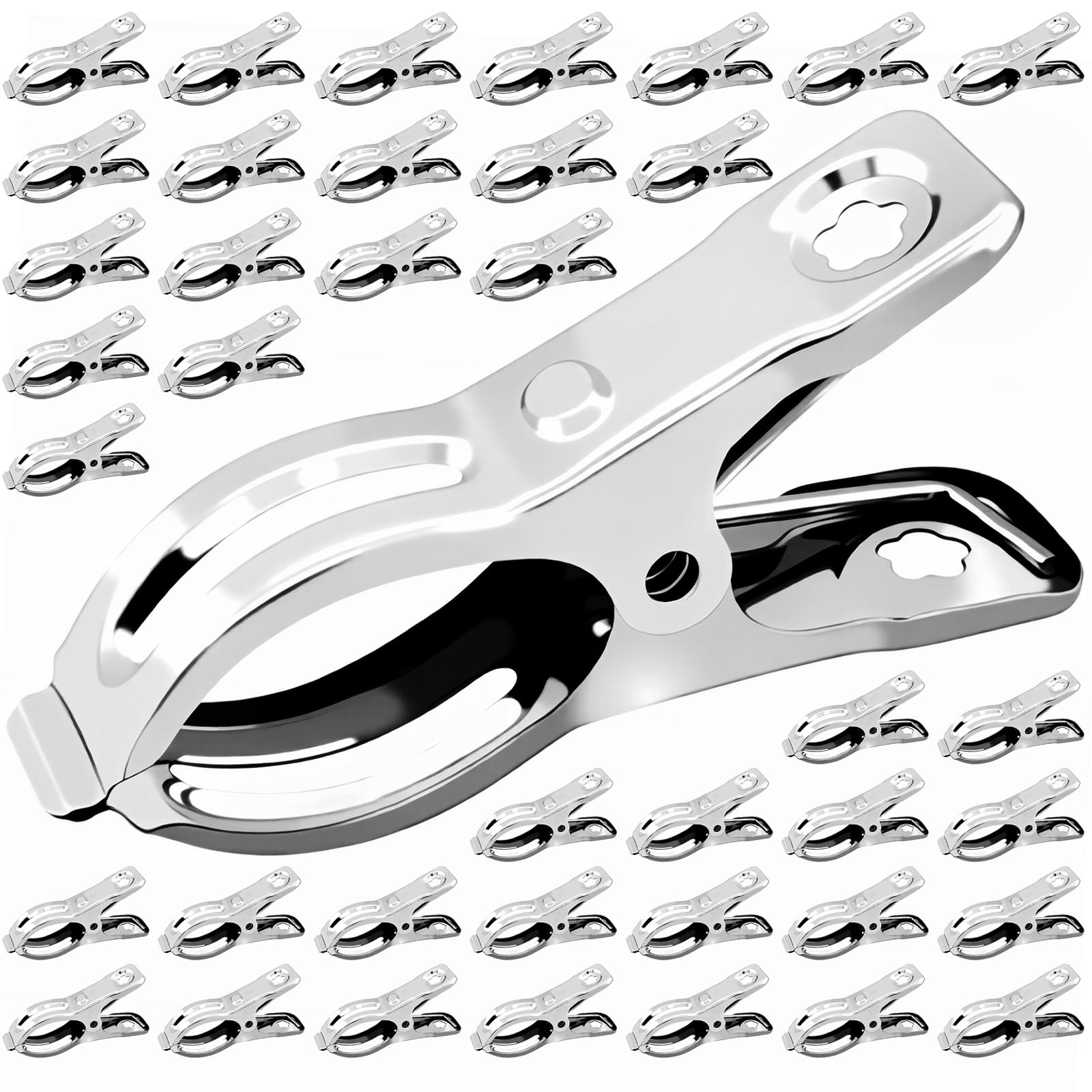 BESTEEL stainless steel garden clip secures greenhouse netting securely.