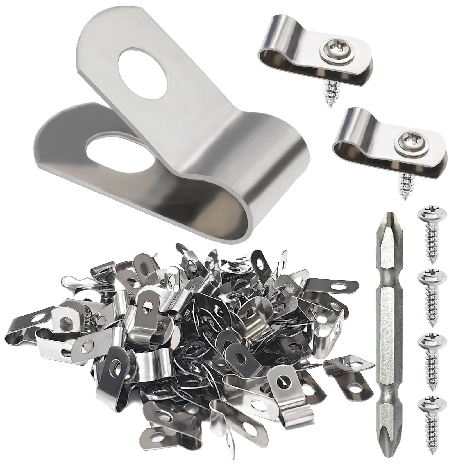 BESTEEL upgraded 200-pack clips ready to secure fencing with rust-resistant performance.