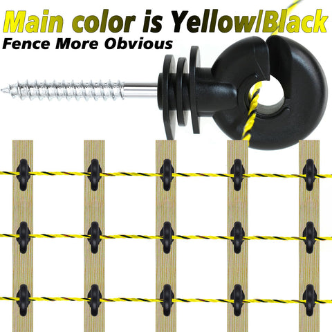 BESTEEL wood post insulator strengthens posts with smooth, rust-proof design for steady fence lines.