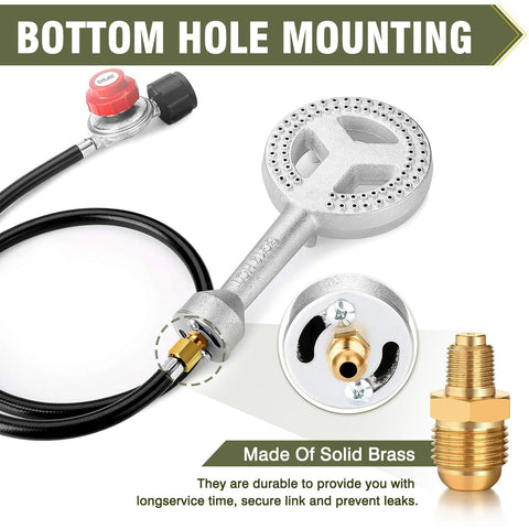 BESTFIRE air shutter component improving flame stability