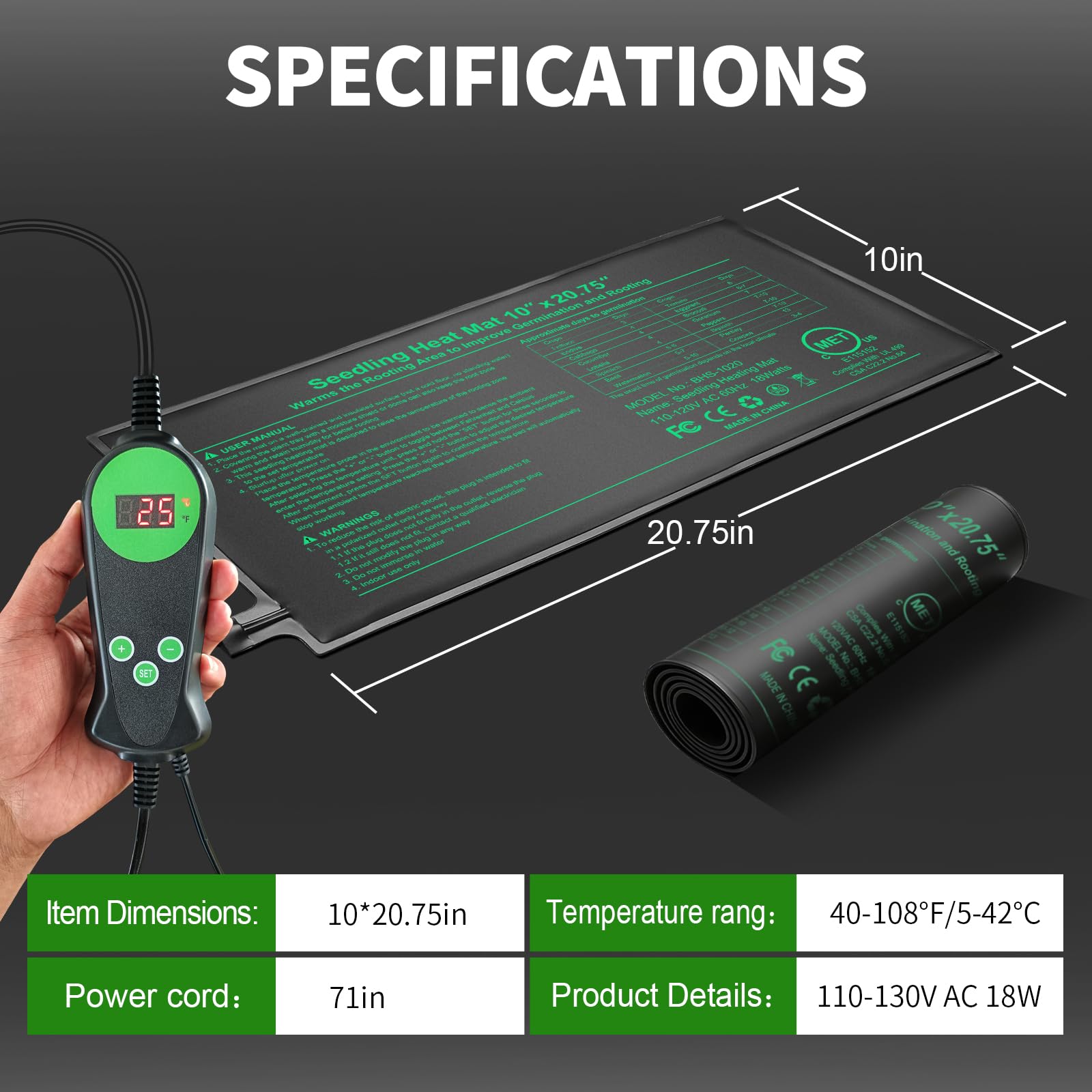Bestio digital thermostat controller for precise temperature control