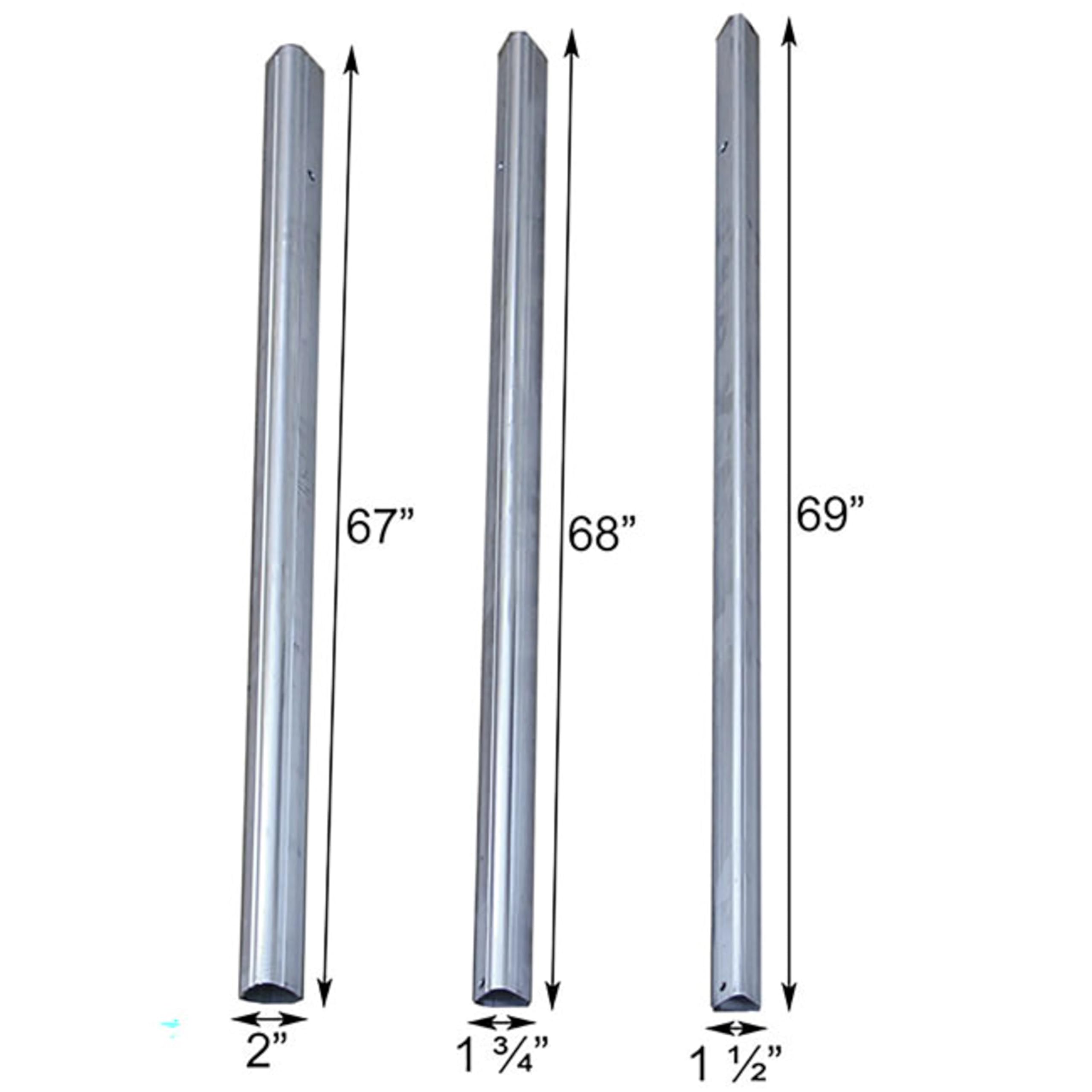 Telescopes to 15 feet for versatile vertical placement of martin houses.