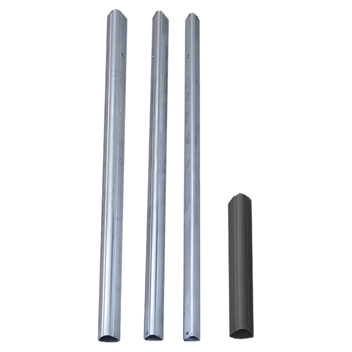 BestNest S&K telescoping pole with triangular aluminum provides durable outdoor support.
