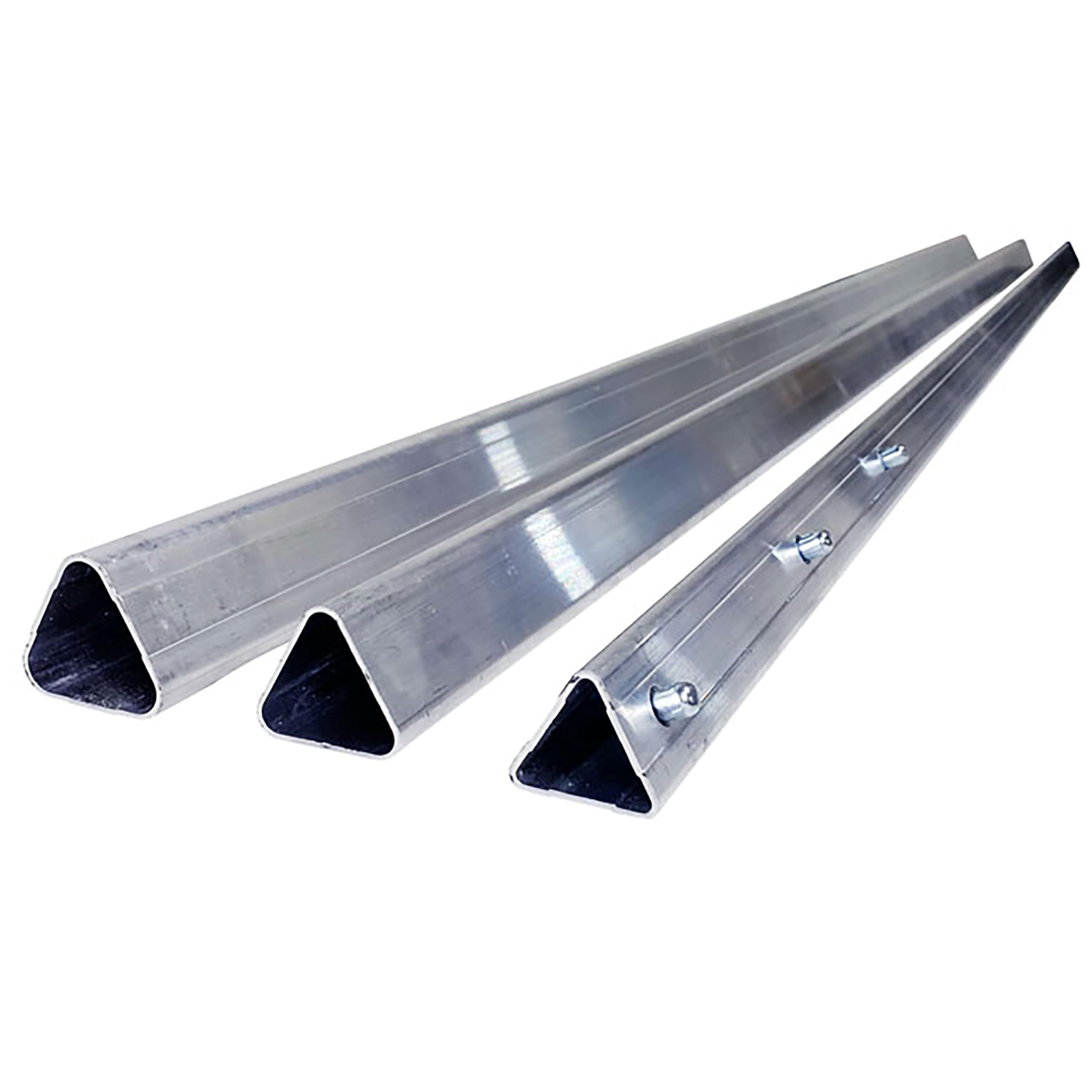 Includes three pole sections for easy height adjustment and setup.