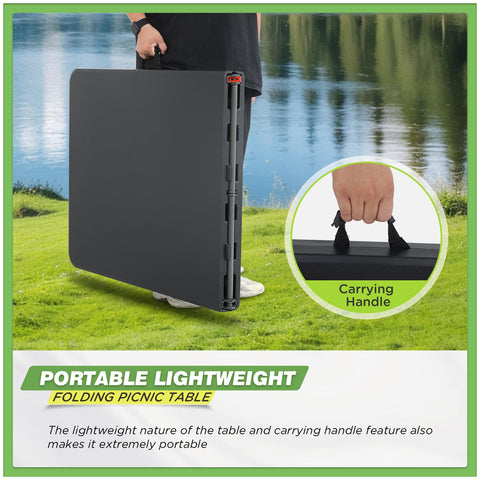 BestOffice 6ft folding table ready for weddings, parties, and large gatherings.