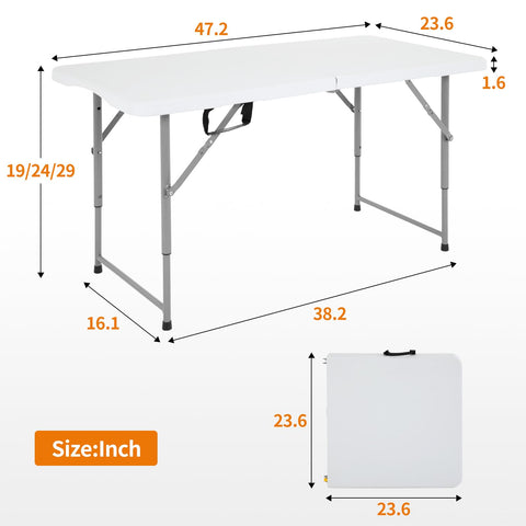 BestOffice table with sturdy powder-coated legs for stable dining.