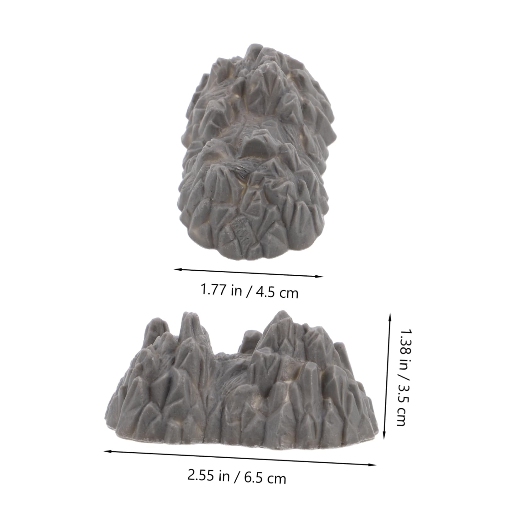 BESTonZON mini rockery model compact size fits tight bonsai arrangements and tabletops.