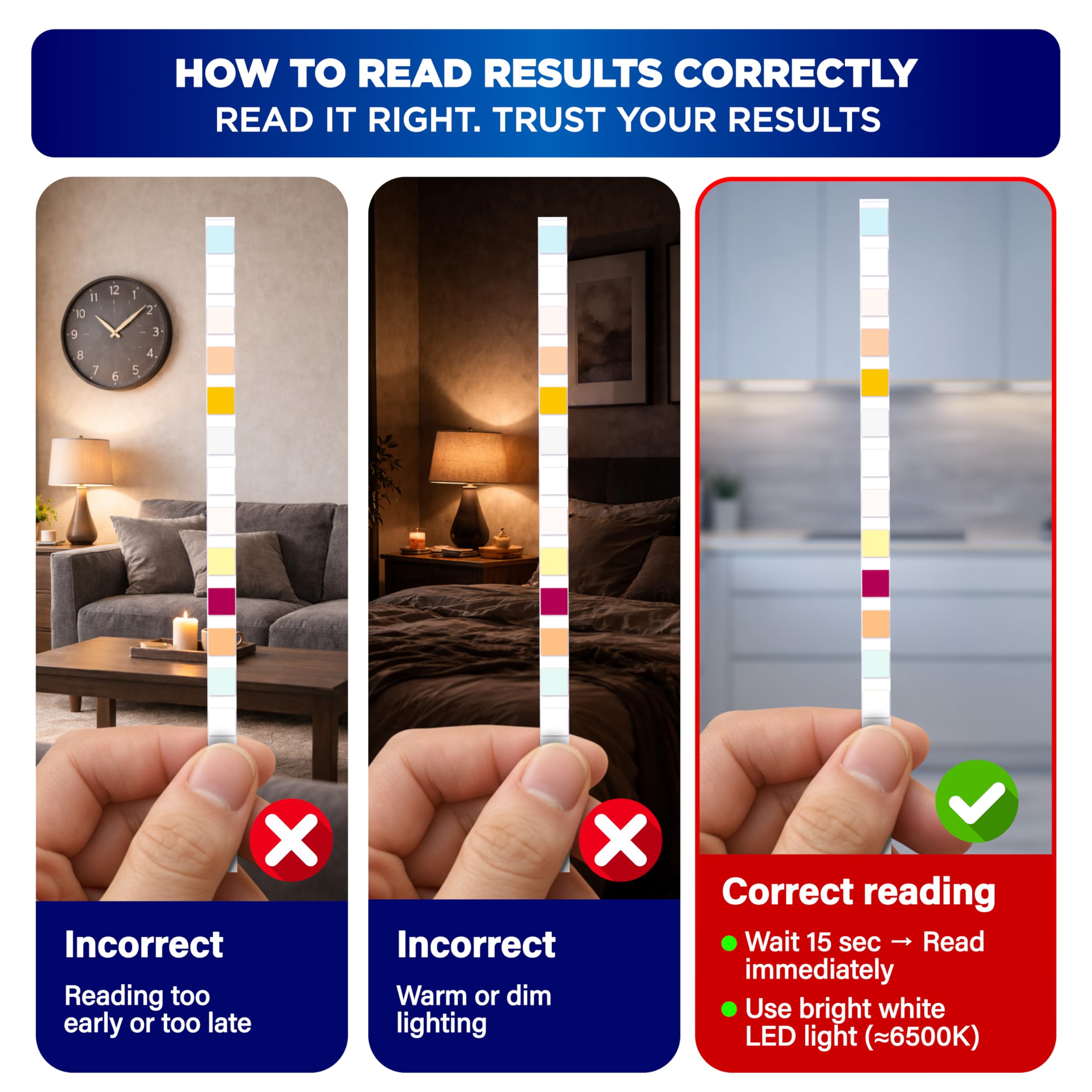 BestProd data sheet section for recording readings over time.