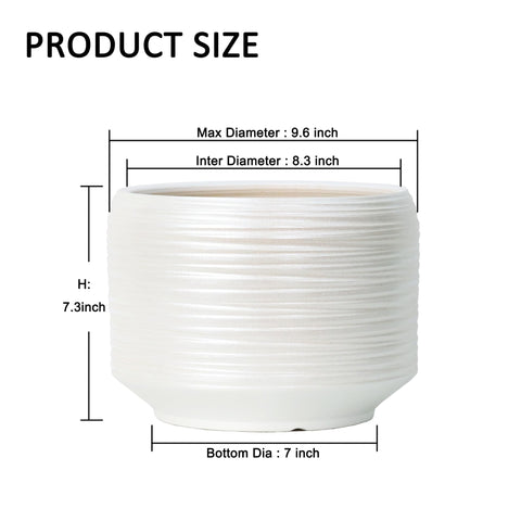 Bestseler durable ceramic build ensures lasting plant display in garden and home.