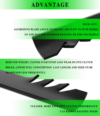 Besttruck G3 blades 60-deck compatibility — fits select Hustler mowers