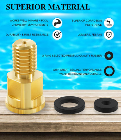 O-ring seal shown on Besttruck R0557100 for durable pool use.