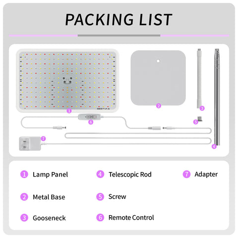 BESTVA aluminum construction provides durable heat dissipation for indoor use.