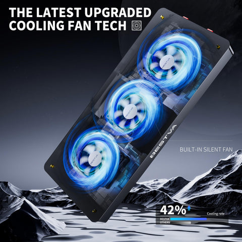BESTVA DC4000 LED grow light in room setup delivering even plant coverage