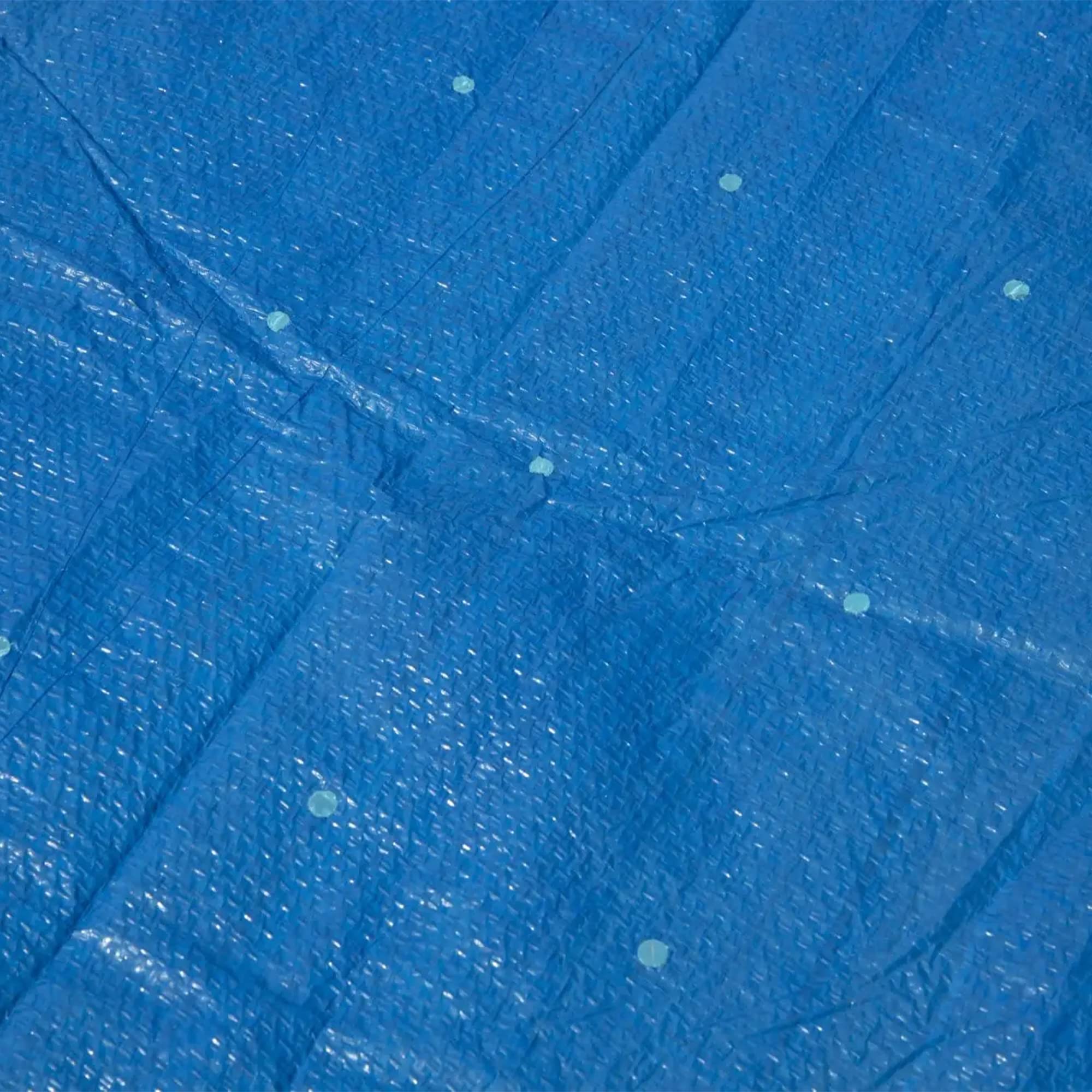Bestway Flowclear rectangle pool cover folded for compact storage