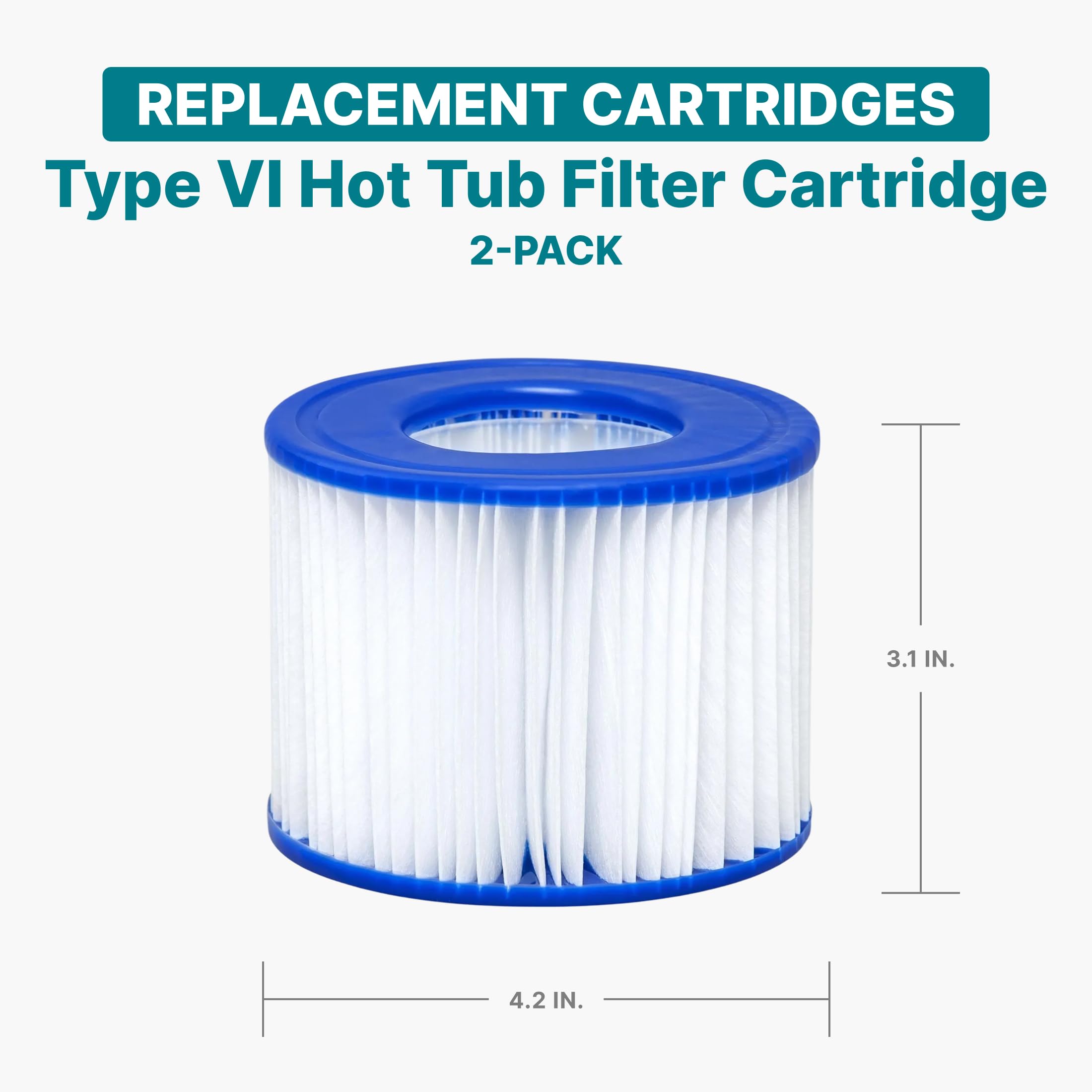 Bestway SaluSpa filter VI compatibility ensures smooth fit with Coleman and SaluSpa spas