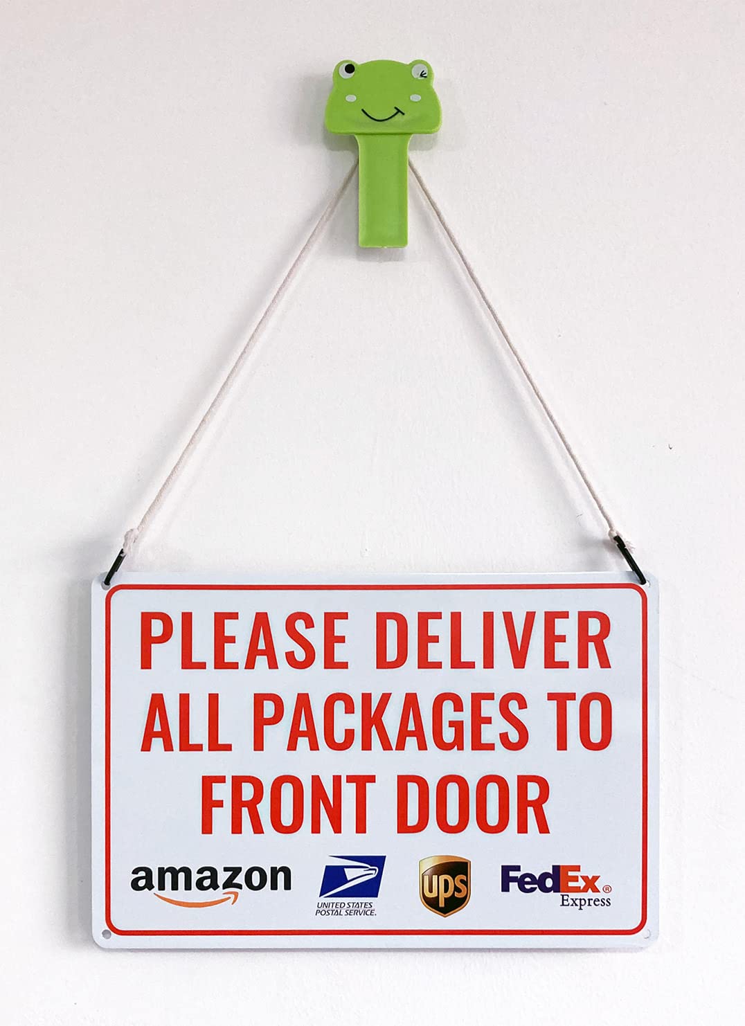 Bestylez aluminum sign with bright colors that resist fading