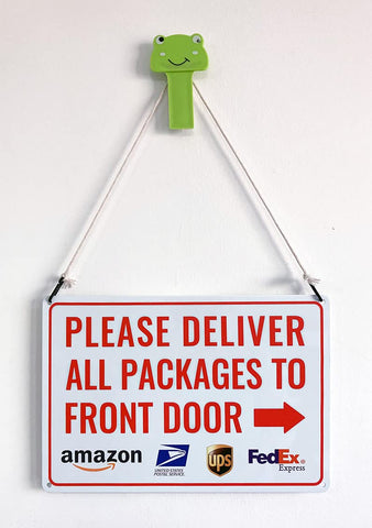 Bestylez rustproof aluminum sign resists weather for outdoor use