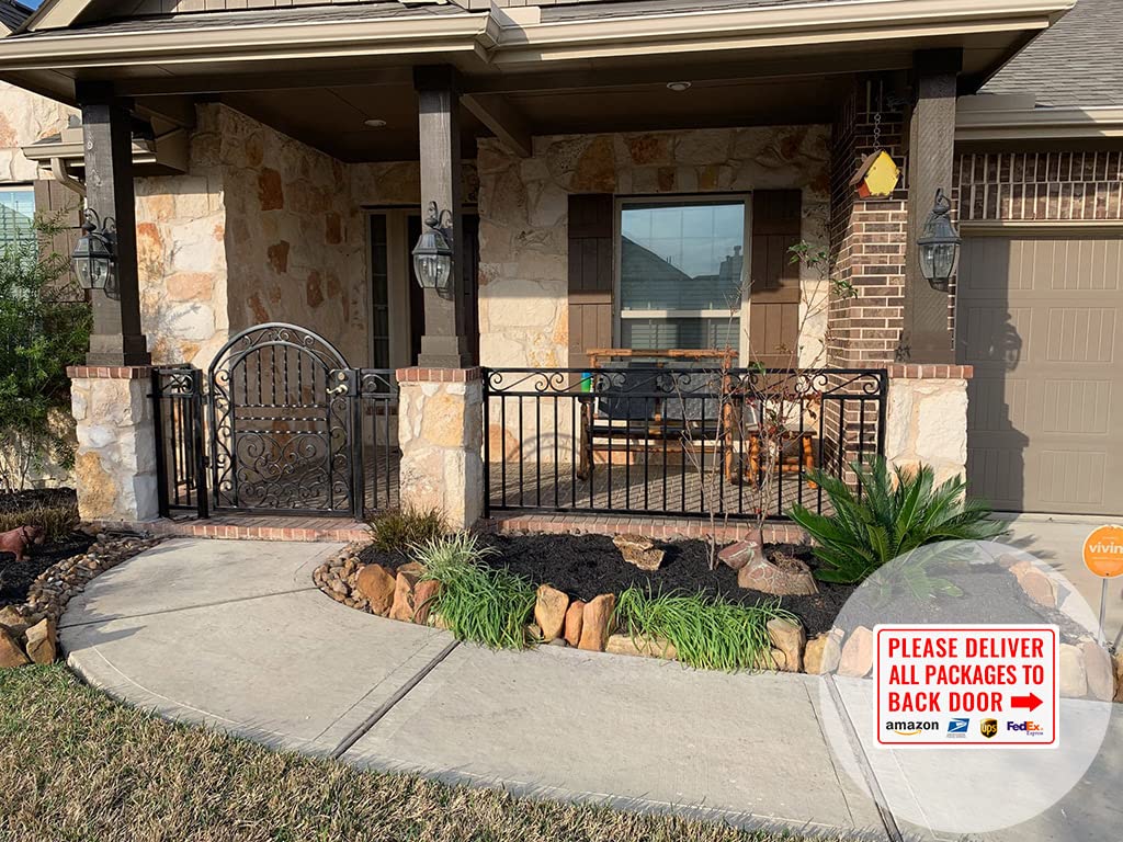 Bestylez delivery sign weather-resistant versatility for indoor and outdoor displays